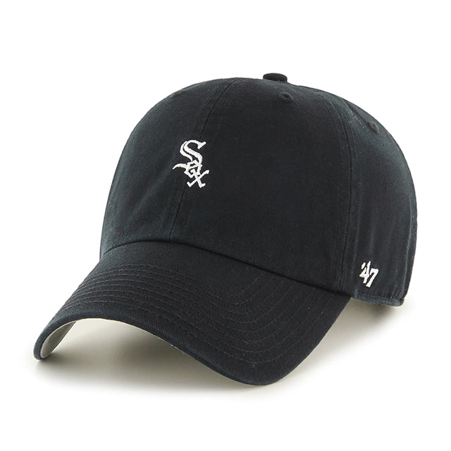 47ブランド キャップ シカゴ ホワイトソックス MLB BASE RUNNER CLEAN UP BLACK