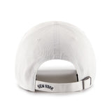 47ブランド キャップ ニューヨーク ヤンキース MLB CLEAN UP SUSPENSE WHITE