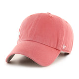 47ブランド キャップ ニューヨーク ヤンキース MLB CLEAN UP SUSPENSE ISLAND RED