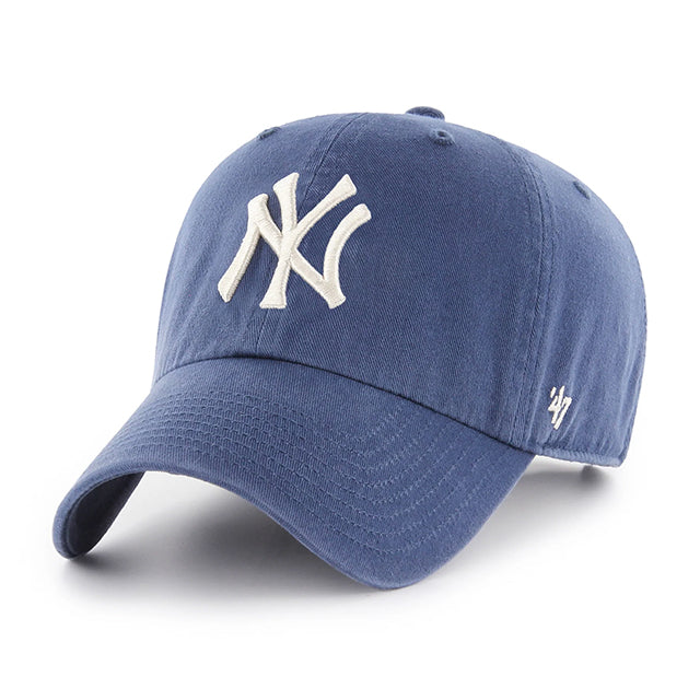 47ブランド キャップ ニューヨーク ヤンキース MLB CLEAN UP TIMBER BLUE