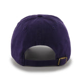 47ブランド キャップ ニューヨーク ヤンキース MLB CLEAN UP PURPLE
