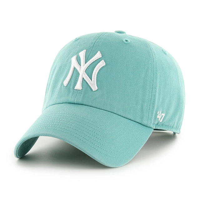 47ブランド キャップ ニューヨーク ヤンキース MLB CLEAN UP LAGOON BLUE