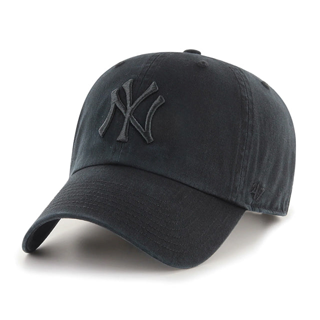47ブランド キャップ ニューヨーク ヤンキース MLB CLEAN UP BLACKOUT