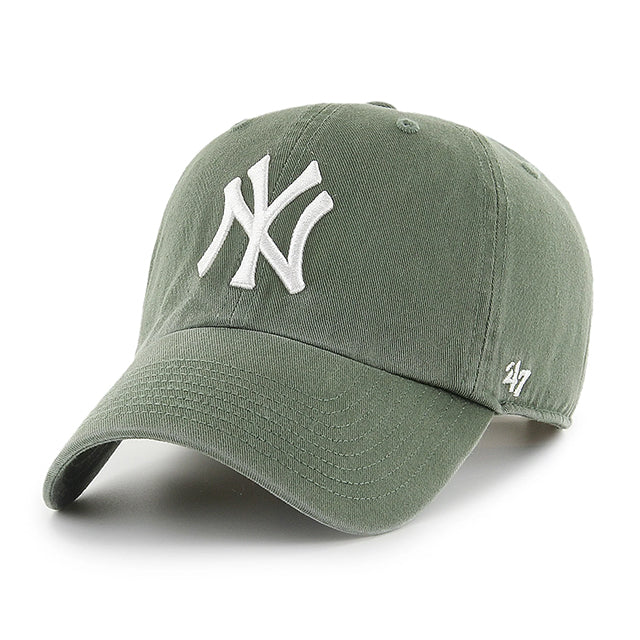 47ブランド キャップ ニューヨーク ヤンキース MLB CLEAN UP MOSS