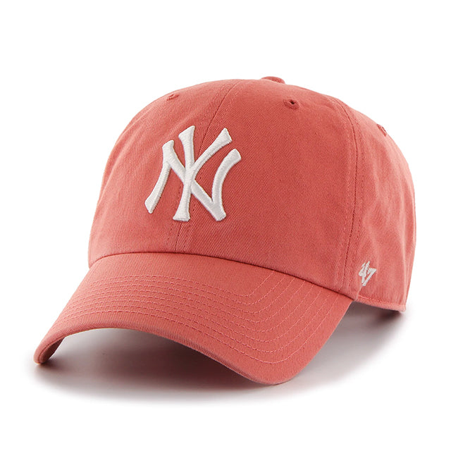 47ブランド キャップ ニューヨーク ヤンキース MLB CLEAN UP ISLAND RED