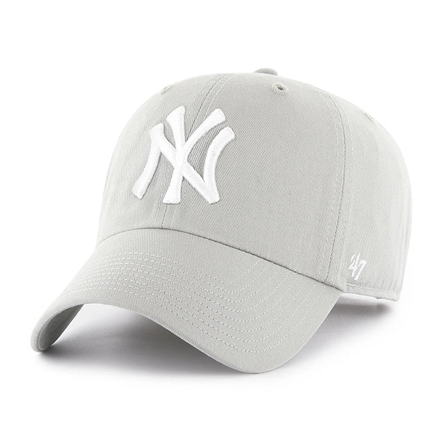 47ブランド キャップ ニューヨーク ヤンキース MLB CLEAN UP GREY