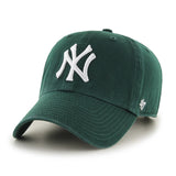 47ブランド キャップ ニューヨーク ヤンキース MLB CLEAN UP DARK GREEN