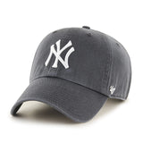 47ブランド キャップ ニューヨーク ヤンキース MLB CLEAN UP CHARCOAL