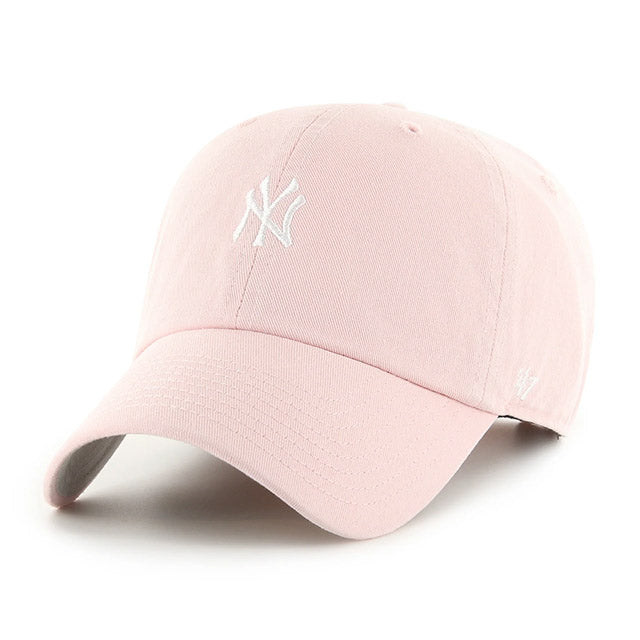 47ブランド キャップ ニューヨーク ヤンキース MLB BASE RUNNER SCRIPT CLEAN UP PINK