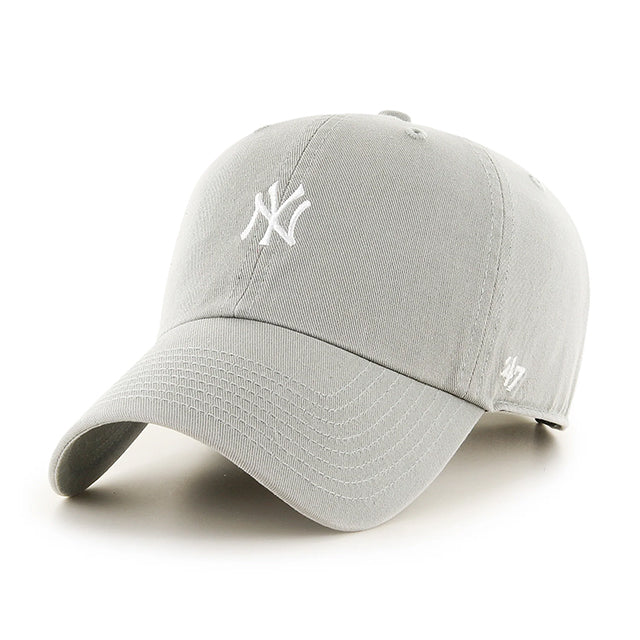 47ブランド キャップ ニューヨーク ヤンキース MLB BASE RUNNER SCRIPT CLEAN UP GREY