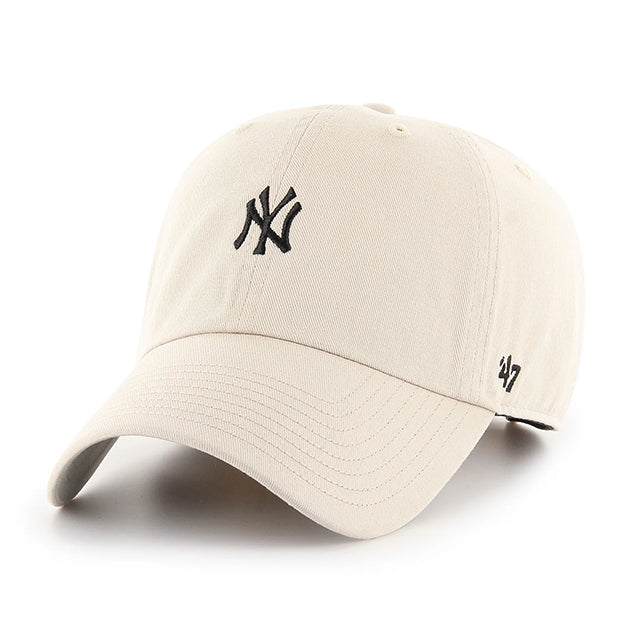 47ブランド キャップ ニューヨーク ヤンキース MLB BASE RUNNER SCRIPT CLEAN UP NATURAL