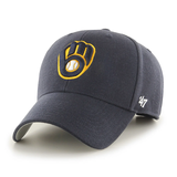 47ブランド キャップ ミルウォーキー ブルワーズ MVP ADJUSTABLE CAP NAVY