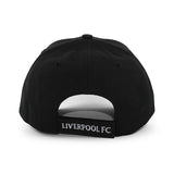 47ブランド キャップ リヴァプール FC MVP ADJUSTABLE CAP BLACK BLACK