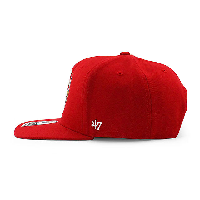 47ブランド キャップ アーセナル NO SHOT SNAPBACK CAP RED