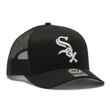 47ブランド キャップ シカゴ ホワイトソックス MLB TRUCKER MESH CAP BLACK