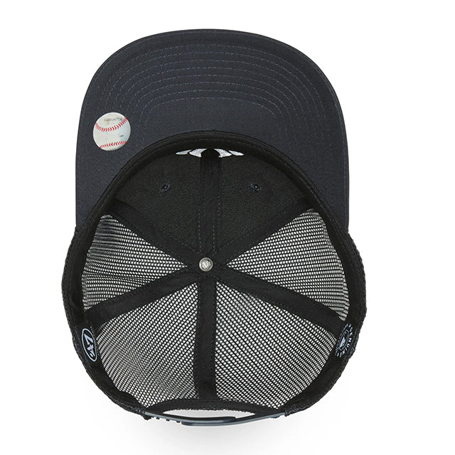47ブランド キャップ ニューヨーク ヤンキース MLB TRUCKER MESH CAP NAVY