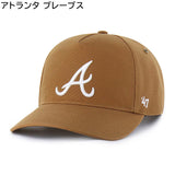 海外取寄 47ブランド MLB カーハート CARHARTT 47BRAND HITCH SNAPBACK CAP BROWN