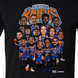 海外取寄 Tシャツ ニューヨーク ニックス ROSTER CARICATURE T-SHIRT BLACK