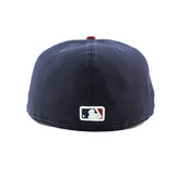 シティコネクト ニューエラ キャップ 59FIFTY クリーブランド ガーディアンズ MLB CITY CONNECT FITTED CAP CHROME WHITE NAVY MAROON