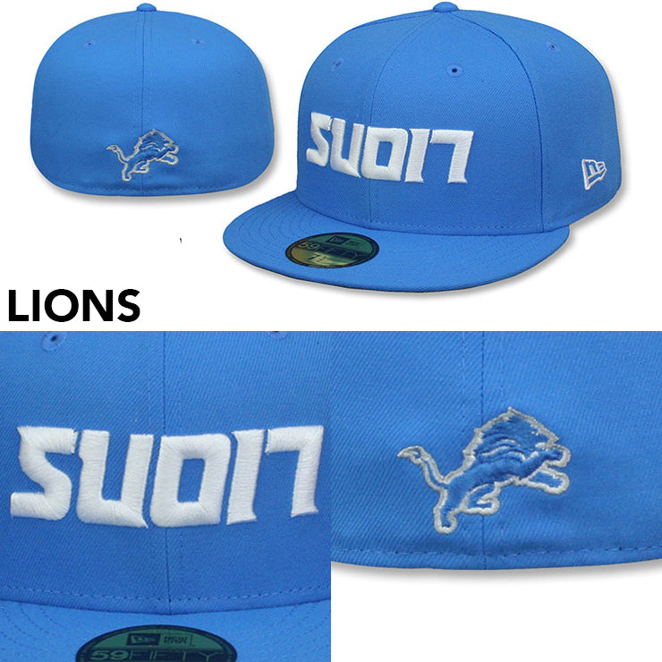 ニューエラ キャップ 59FIFTY NFL UPSIDE DOWN WORDMARK FITTED CAP