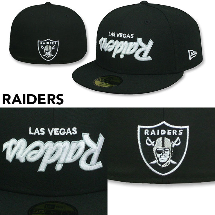 ニューエラ キャップ 59FIFTY NFL UPSIDE DOWN WORDMARK FITTED CAP