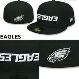 ニューエラ キャップ 59FIFTY NFL UPSIDE DOWN WORDMARK FITTED CAP