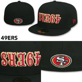 ニューエラ キャップ 59FIFTY NFL UPSIDE DOWN WORDMARK FITTED CAP