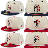 独立記念日モデル ニューエラ キャップ 59FIFTY MLB 2026 JULY 4TH STARS N STRIPES FITTED CAP