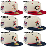 独立記念日モデル ニューエラ キャップ 59FIFTY MLB 2026 JULY 4TH STARS N STRIPES FITTED CAP