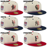 独立記念日モデル ニューエラ キャップ 59FIFTY MLB 2026 JULY 4TH STARS N STRIPES FITTED CAP