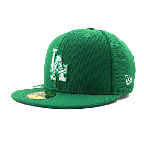ニューエラ 59FIFTY ロサンゼルス ドジャース MLB 2020 ST PATRICKS DAY FITTED CAP GREEN
