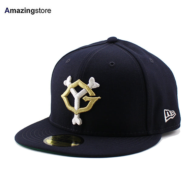 ニューエラ キャップ 59FIFTY 読売 ジャイアンツ NPB CLASSIC LOGO FITTED CAP NAVY-SILVER-GOLD