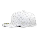 ニューエラ キャップ 59FIFTY ロサンゼルス エンゼルス MLB FLOCKING FITTED CAP WHITE