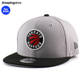子供用 ニューエラ キャップ 9FIFTY トロント ラプターズ NBA TEAM BASIC SNAPBACK CAP HEATHER GREY BLACK