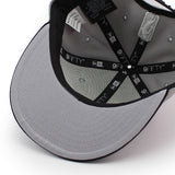 子供用 ニューエラ キャップ 9FIFTY トロント ラプターズ NBA TEAM BASIC SNAPBACK CAP HEATHER GREY BLACK