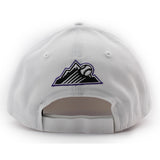 ニューエラ キャップ 9FORTY ストラップバック コロラド ロッキーズ MLB STRAPBACK CAP WHITE