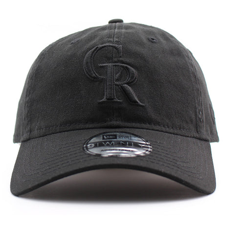 ニューエラ キャップ 9TWENTY ストラップバック コロラド ロッキーズ MLB CAP BLACK