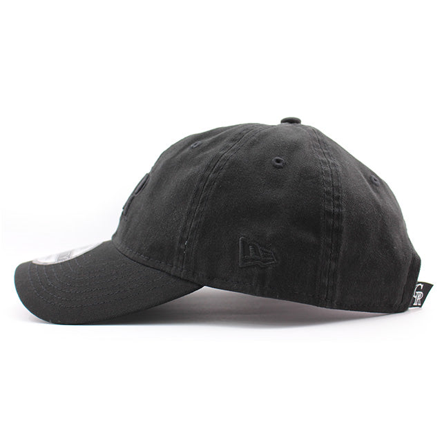 ニューエラ キャップ 9TWENTY ストラップバック コロラド ロッキーズ MLB CAP BLACK