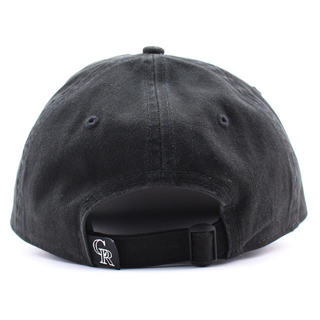 ニューエラ キャップ 9TWENTY ストラップバック コロラド ロッキーズ MLB CAP BLACK