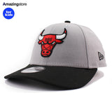子供用 ニューエラ キャップ 9FORTY シカゴ ブルズ YOUTH MLB THE LEAGUE ADJUSTABLE CAP GREY