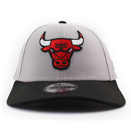 子供用 ニューエラ キャップ 9FORTY シカゴ ブルズ YOUTH MLB THE LEAGUE ADJUSTABLE CAP GREY