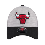 ニューエラ キャップ 9FORTY シカゴ ブルズ NBA DIGI-TECH 2 TONE STRETCH SNAPBACK CAP HEATHER GRAY BLACK