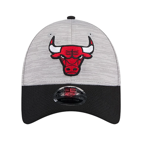 ニューエラ キャップ 9FORTY シカゴ ブルズ NBA DIGI-TECH 2 TONE STRETCH SNAPBACK CAP HEATHER GRAY BLACK