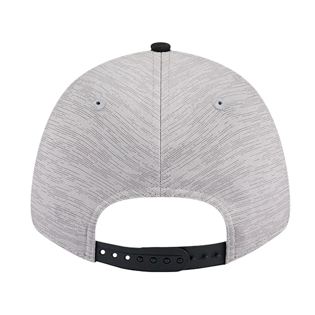 ニューエラ キャップ 9FORTY ブルックリン ネッツ NBA DIGI-TECH 2 TONE STRETCH SNAPBACK CAP HEATHER GRAY BLACK