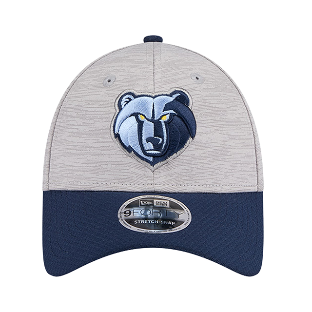 ニューエラ キャップ 9FORTY メンフィス グリズリーズ NBA DIGI-TECH 2 TONE STRETCH SNAPBACK CAP HEATHER GRAY NAVY