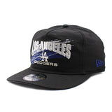 ニューエラ キャップ GOLFER ロサンゼルス ドジャース MLB THROWBACK BRUSH SNAPBACK BLACK