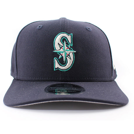 ニューエラ キャップ 9SEVENTY ストレッチ スナップバック シアトル マリナーズ MLB STRETCH SNAPBACK CAP NAVY