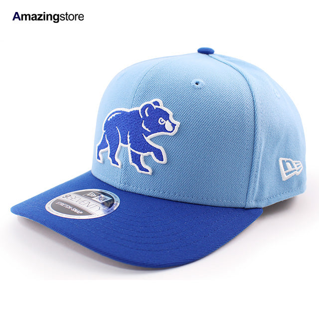 ニューエラ キャップ 9SEVENTY ストレッチ スナップバック シカゴ カブス MLB STRETCH SNAPBACK CAP BLUE