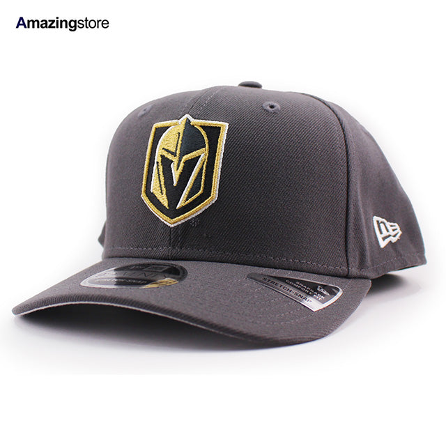 ニューエラ キャップ 9SEVENTY ストレッチ スナップバック ラスベガス ゴールデンナイツ NHL STRETCH SNAPBACK CAP GRAPHITE