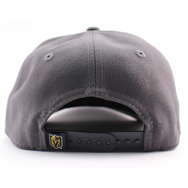 ニューエラ キャップ 9SEVENTY ストレッチ スナップバック ラスベガス ゴールデンナイツ NHL STRETCH SNAPBACK CAP GRAPHITE